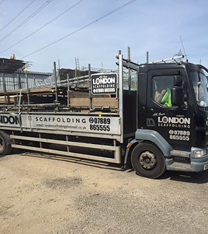 image of All London Scaffolding van